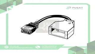 Omron Automation CS1W-CN114 Accessory; Cable; Peripheral Port Conversion
