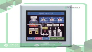 IDEC Corporation HG2G-SB22TF-W HMI 5.7" Touchscreen Monochrome 320x240 Pixels 24VDC HG2G Series