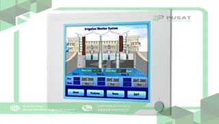 Advantech FPM-5171G-R3BE LCD Monitor, SXGA, 17", Resistive Touchscreen, Direct-VGA, DVI Ports