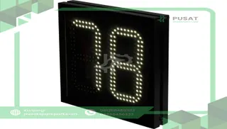 Carlo Gavazzi, Inc. SBPDIS2 Carpark Display, Digital, 2 Digits, H 215 x W 253, Black, IP54, SBPD Series