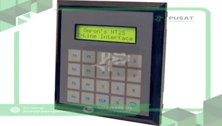 Omron Automation NT2S-SF127B-E HMI 8 Function KEY+Numeric Pad 2x16 Character LCD PLC ASCII-Based 5VDC