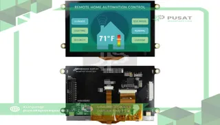Newhaven Display International NHD-5.0-800480FT-CTXL-CTP HDMI TFT Module, 5in, Sunlight Readable, Premium, Touch, EVE2 Series