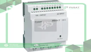 Crouzet 88974024 Controller,PLC,Sup-V 24AC,8 Digital In,4 Relay Out,Panel Mnt,IP20, IP40,Screw