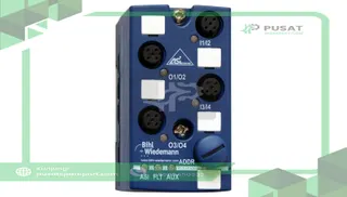 Bihl+Wiedemann BWU3032 AS-i Digital I/O Module, IP67, M12, 4I/4O