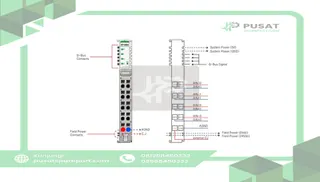 Beijer Electronics 100-8044 4 analog TC input, K/J/T/B/R/S/E/N/L/U/C/D, 12bit resolution, cage clamp, 10pt
