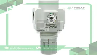 SMC Corporation AR20-N01BE-1Z-B Regulator, 1/8NPT, .02-.2MPa, brkt, gauge, urban wht, 125PSI