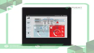 EXOR ESMART107 HMI 7" TFT Color Touchscreen Jmobile 800 x 480 16:9 ARM Cortex-A9 dual-core