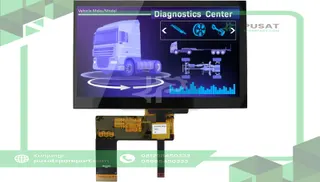 Newhaven Display International NHD-7.0-800480AF-LSXP-CTP Display, 7 inch, IPS LVDS TFT High Brite with capactive touch panel