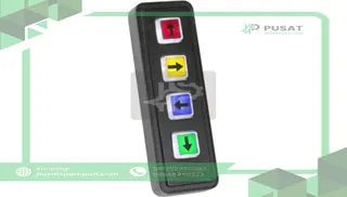 Storm Interface 7207-041W203 Keypad;Rugged;4 Key;Illuminated;Includes Tile Set A:Arrows,#'s,Symbols;IP65