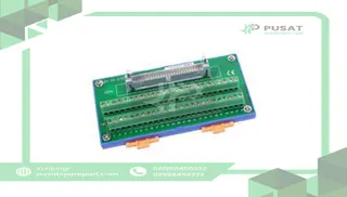 ICP DN-50 I/O Connector Block with DIN-Rail Mounting and 50-Pin Header