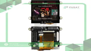 Newhaven Display International NHD-3.5-320240FT-CSXN-CTP HDMI TFT Module, 3.5in, Sunlight Readable, Touch, EVE2 Series