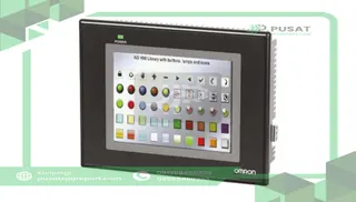 Omron Automation NB5Q-TW01B HMI Display 5.6" TFT Touch 320x234 IP6524 VDC USB Host Ethernet NB Series