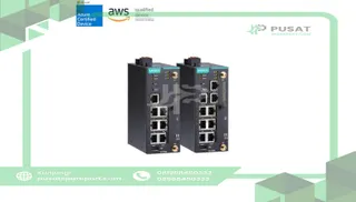 Moxa UC-5101-T-LX Industrial PC, 512 MB, Arm7 Cortex A8 1 GHz, -40 to 85C, DIN, UC-5100 Series