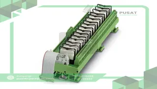 Phoenix Contact 2979508 Output extension module;16 miniature relays;1 PDT each plugged for 24VDC