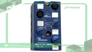 Bihl+Wiedemann BWU3102 AS-i Analog Input Module, IP67, M12, 2AI 0-10V