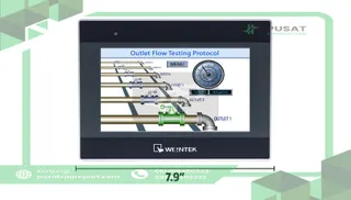 Maple Systems CMT3071 HMI Display, 7.0in TFT LCD, 2 Ethernet, 4 GB/1 GB, 1GHz, CANbus, cMT3000 Series