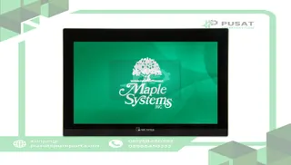 Maple Systems CMT3161X 15.6" Smart Capacitive Touchscreen, 1 Ethernet Port, 1 USB Port, 2 Serial Port