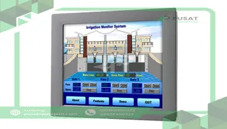 Advantech FPM-2150G-R3BE Industrial Monitor with Resistive Touchscreen and Direct-VGA Port;15" XGA