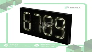 Carlo Gavazzi, Inc. SBPDIS4 Carpark Display, Digital, 4 Digits, H 215 x W 467, Black, IP54, SBPD Series