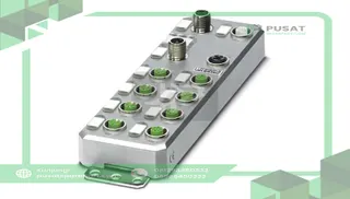 Phoenix Contact 2701505 PLC Expansion Module, PROFIBUS Digital 16 Inputs M12, 24 V, Axioline E Series