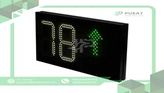 Carlo Gavazzi, Inc. SBPDIS2AR Carpark Display, Digital, 2 Digits, H 215 x W 428, Black, IP54, SBPD Series
