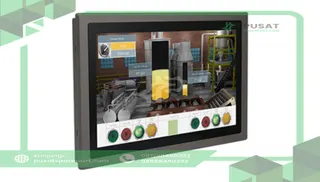 Maple Systems OMI6818A02M2B LIGHT INDUSTRIAL PANEL PC, 18.5" LCD, 4GB, 1.83 GHz, Windows Embedded 64-BIT