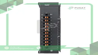 Delta Electronics AS16AP11R-A AS Series IO Module - 8 Digital Inputs, 8 Digital Relay Outputs
