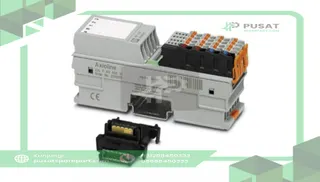 Phoenix Contact 2702072 PLC Expansion Module, 16 Digital I/O, 24 VDC, Axioline F Series