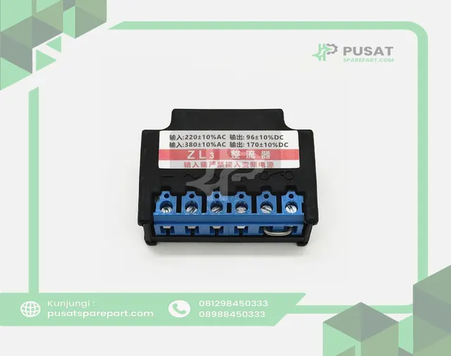 ZL3 rectifier, AC380V/220V, DC170/96. rapid brake rectifier module