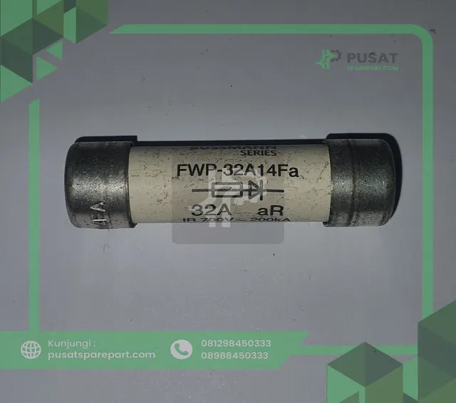 FWP-32A14Fa 32 Amp, 700 V Fuses 14×51mm Bussmann - gambar 2