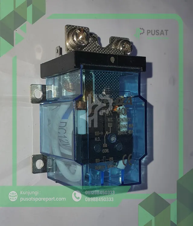JQX-40F high power solid state relay 40A 12V DC - gambar 2
