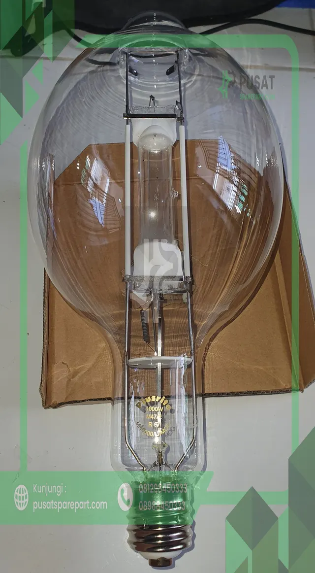 Plusrite MH1000/U/MOG BT56 Metal Halide Lamp 1000W - gambar 2