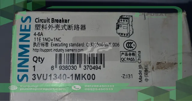 Siemens Protective 3VU1340-1MK00 Circuit Device