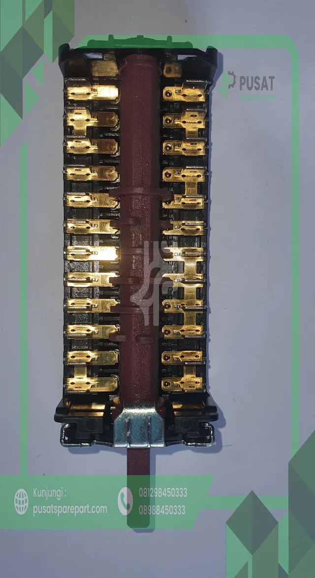 W4-41174/BEK 891201K 263100032 Beko Oven Function Selector Switch - gambar 2