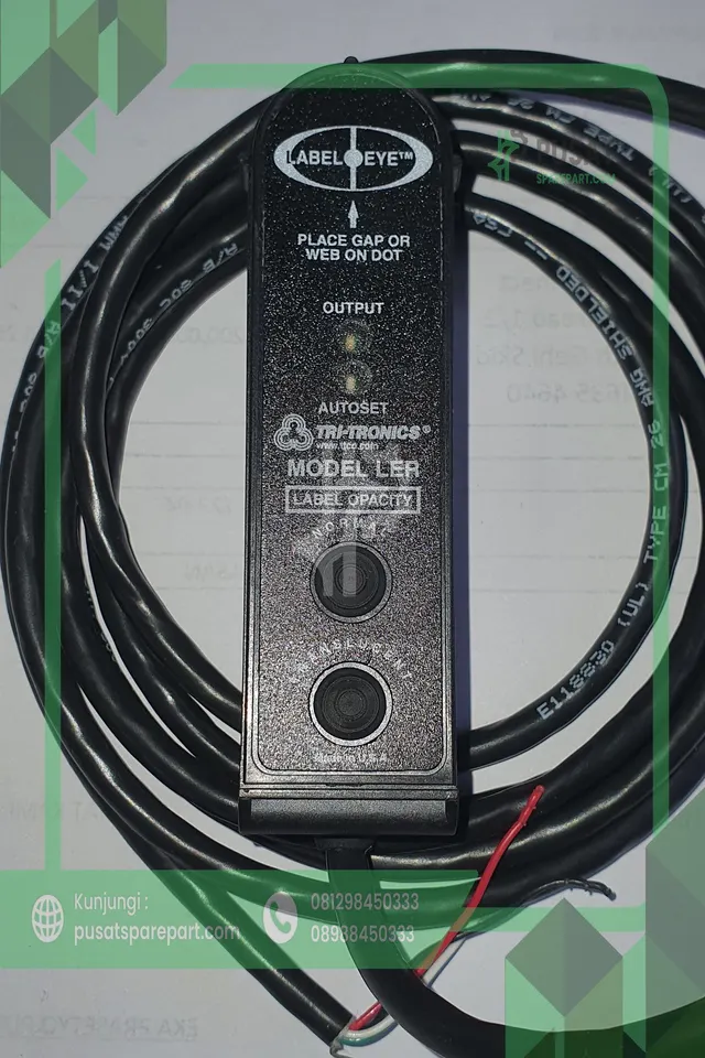 TRI-TRONICS LER19625 LABEL•EYE Label Sensor 10-30VDC - gambar 2