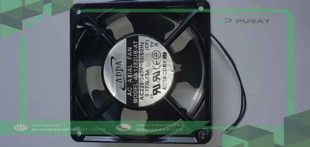 Fan ADDA AA1282UB-AT AC 220V-240V 50/60Hz 0.17/0.13A 12038 12CM - gambar 2