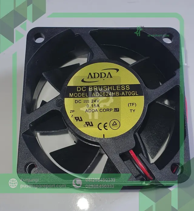 Fan ADDA AD0624HB-A70GL DC24V 0.15A 6025 6CM