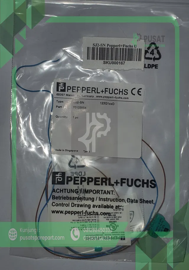 SJ2-SN Pepperl+Fuchs U Original Baru - gambar 2
