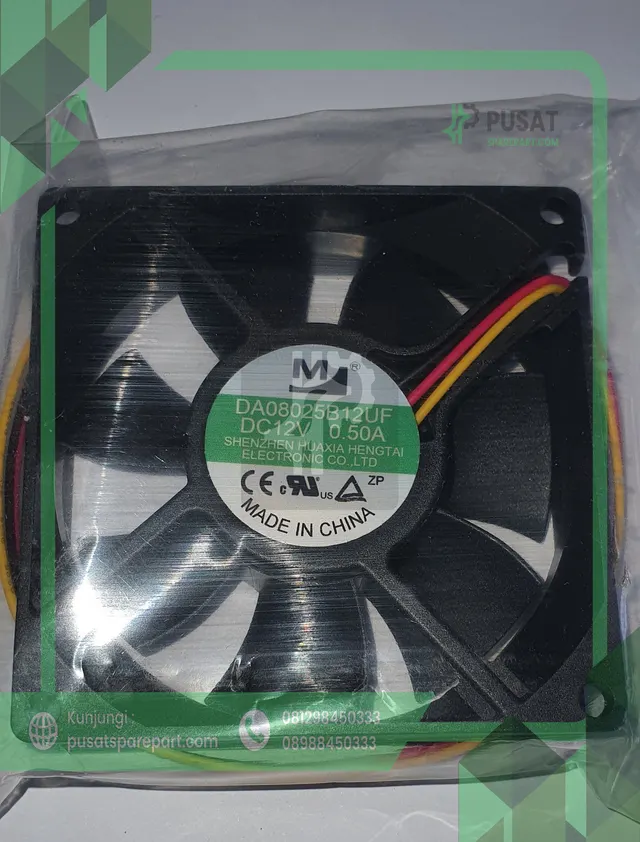 Fan M DA08025B12UF DC12V 0.50A 8025