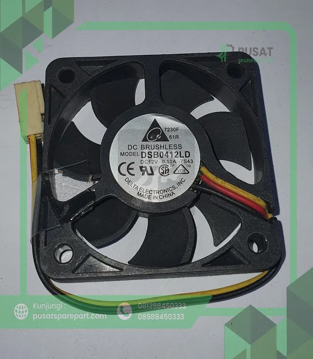 Fan Delta DSB0412LD DC 12V 0.10A 4020 4 CM