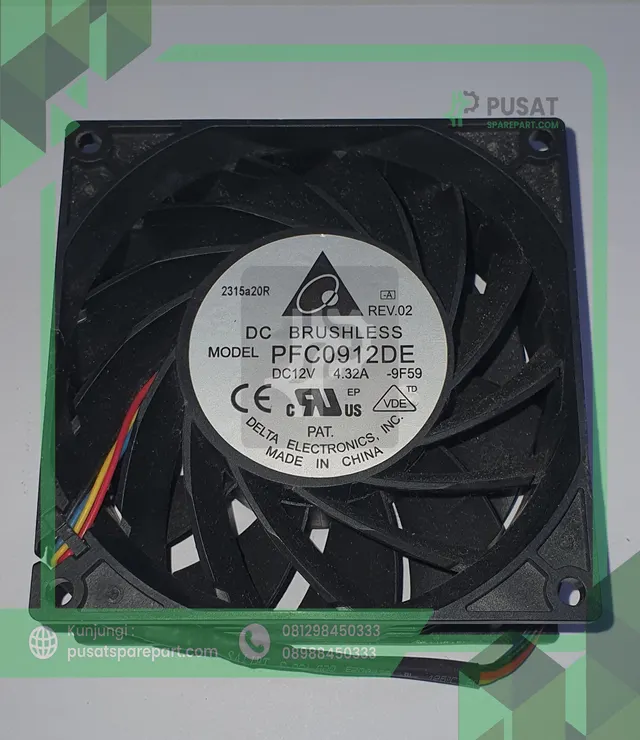 Fan Delta PFC0912DE 9038 12V 4.32A 9238 9CM 