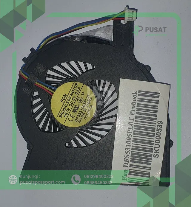 Fan DFS531005PL0T Probook 4340 4341s 4341 4340s