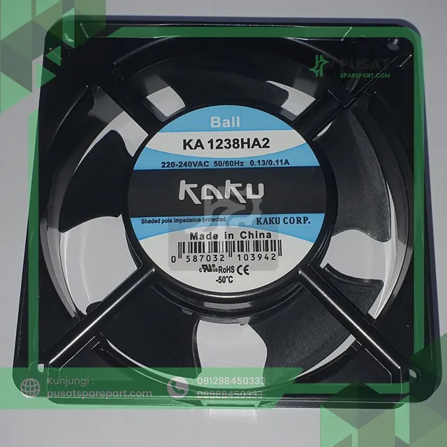 FAN KAKU KA1238HA2 220V 240VAC 50/60HZ 0.13/011A 12038