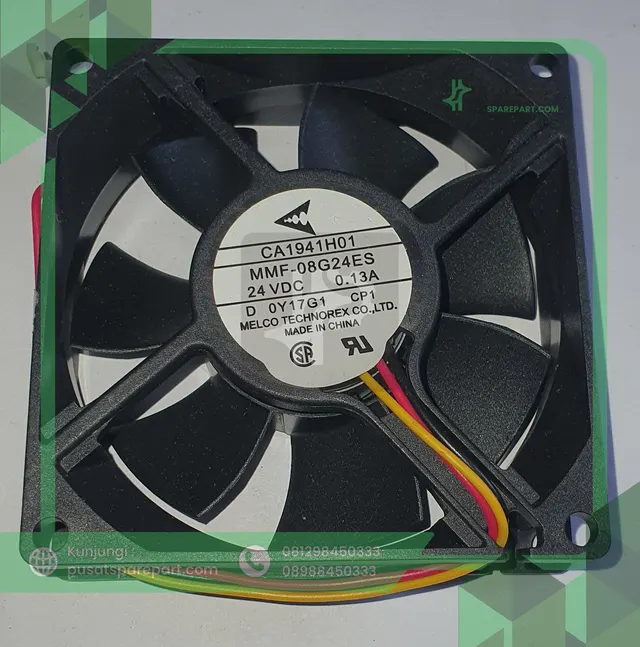 Fan Melco MMF-08G24ES-CP1 CA1941H01 24VDC 0.13A 8025 8CM