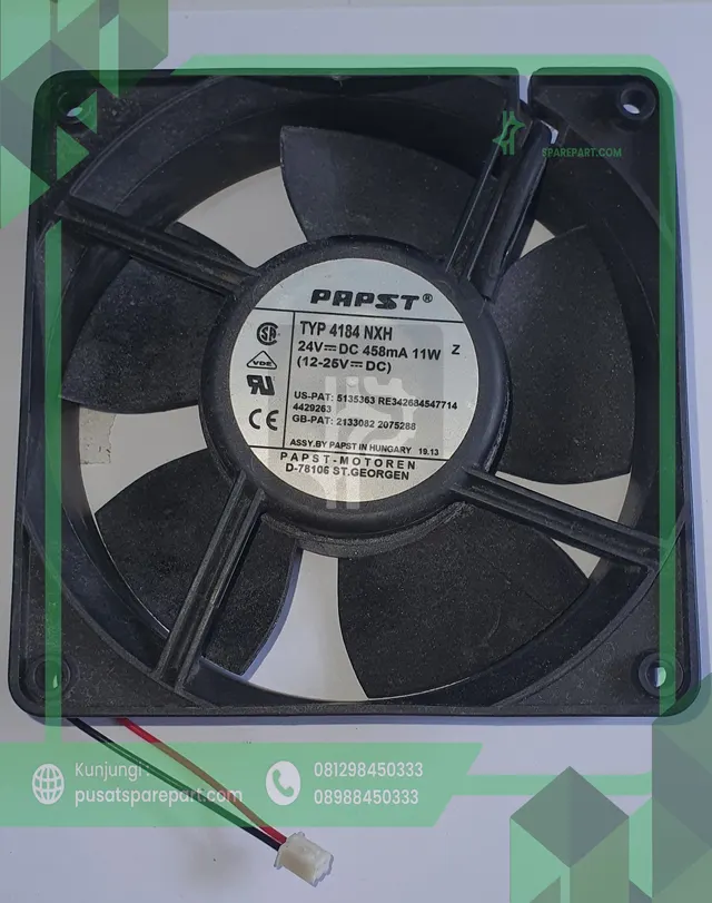 FAN PAPST TYP 4184 NXH TYP4184 nxh Cooling Fan DC 24V 2 Kabel