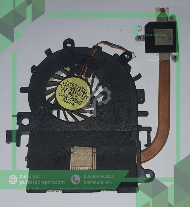 FAN FORCECON DFS531005MC0T FB15 DC5V 0.5A 3pin 3wire - gambar 2