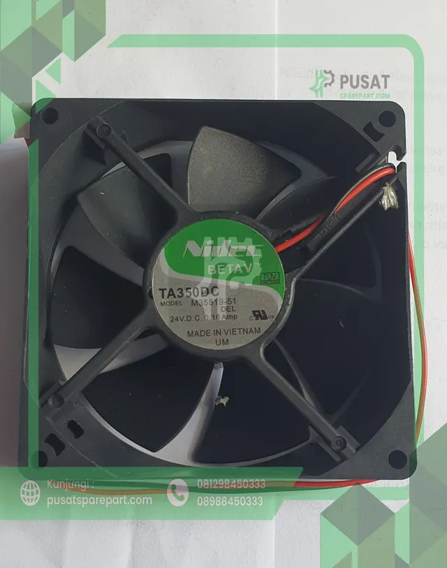 Kipas NIDEC TA350DC M35519-51 DC24V 0.16A
