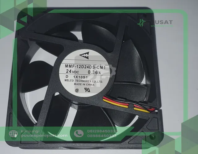 Fan MELCO MMF-12D24DS-CM1 24VDC 0.36A 12038 12CM