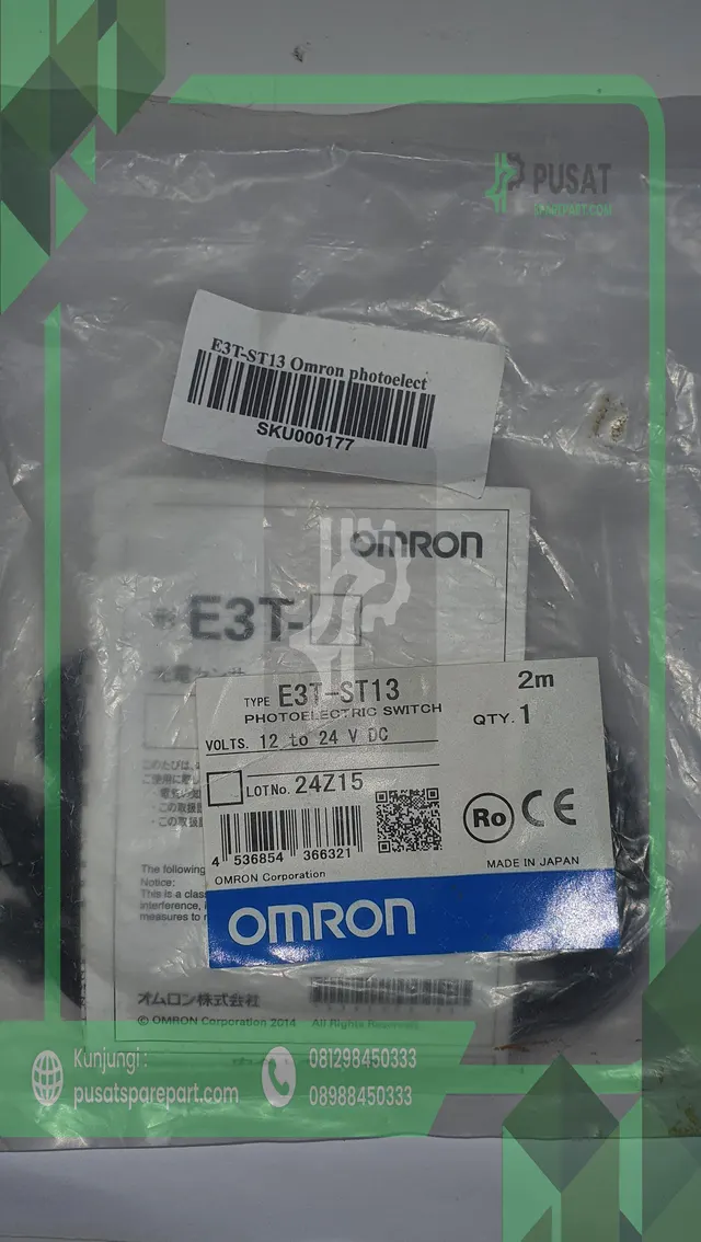 E3T-ST13 Omron photoelectric sensor