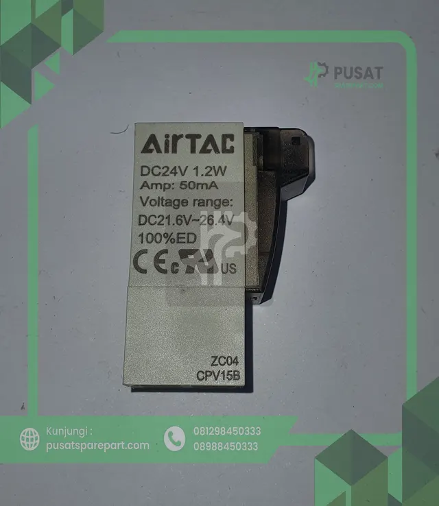 AirTAC Miniature Solenoid Valve Operators CPV15B - gambar 2